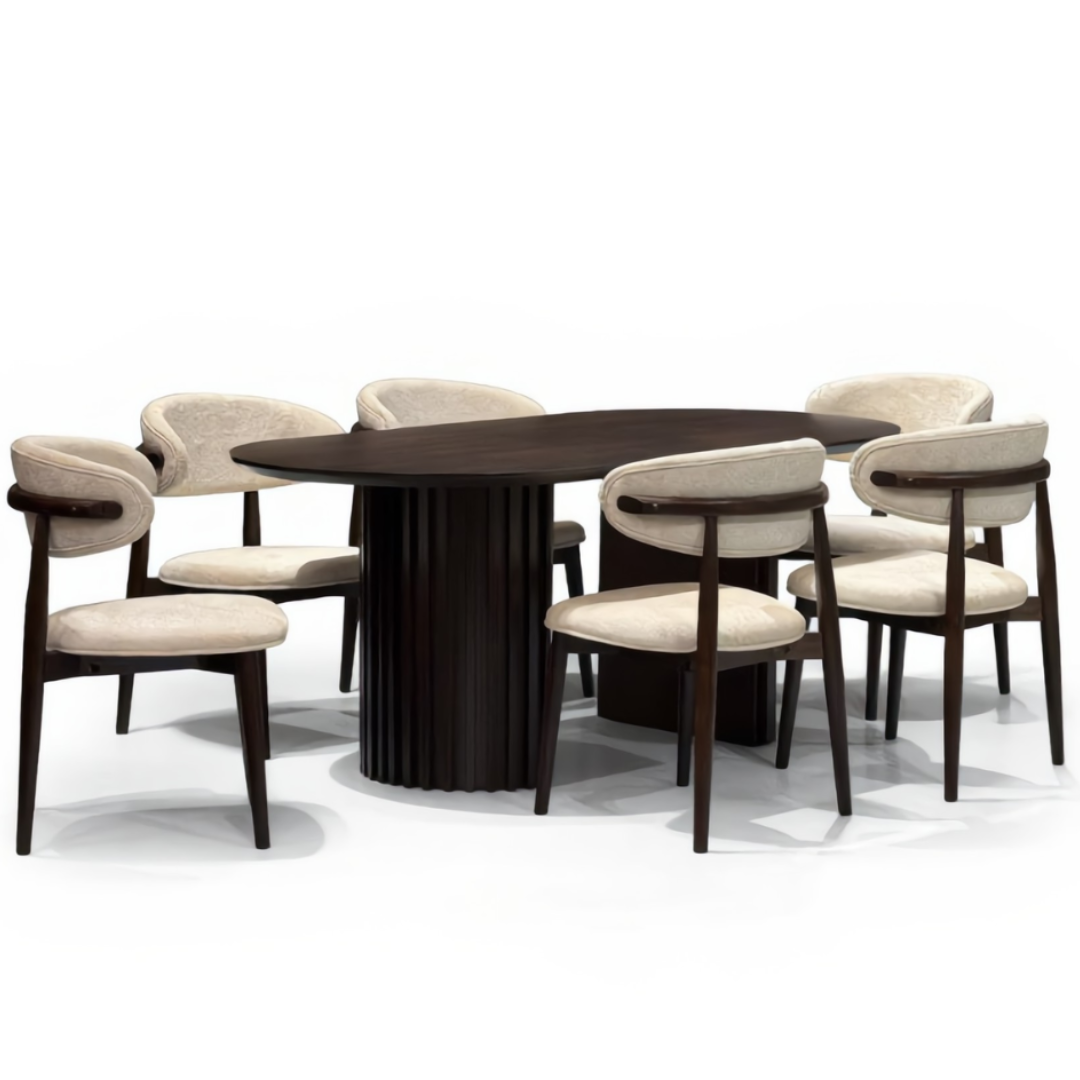Sora 4/6s Muji Dining Set | B 126-15