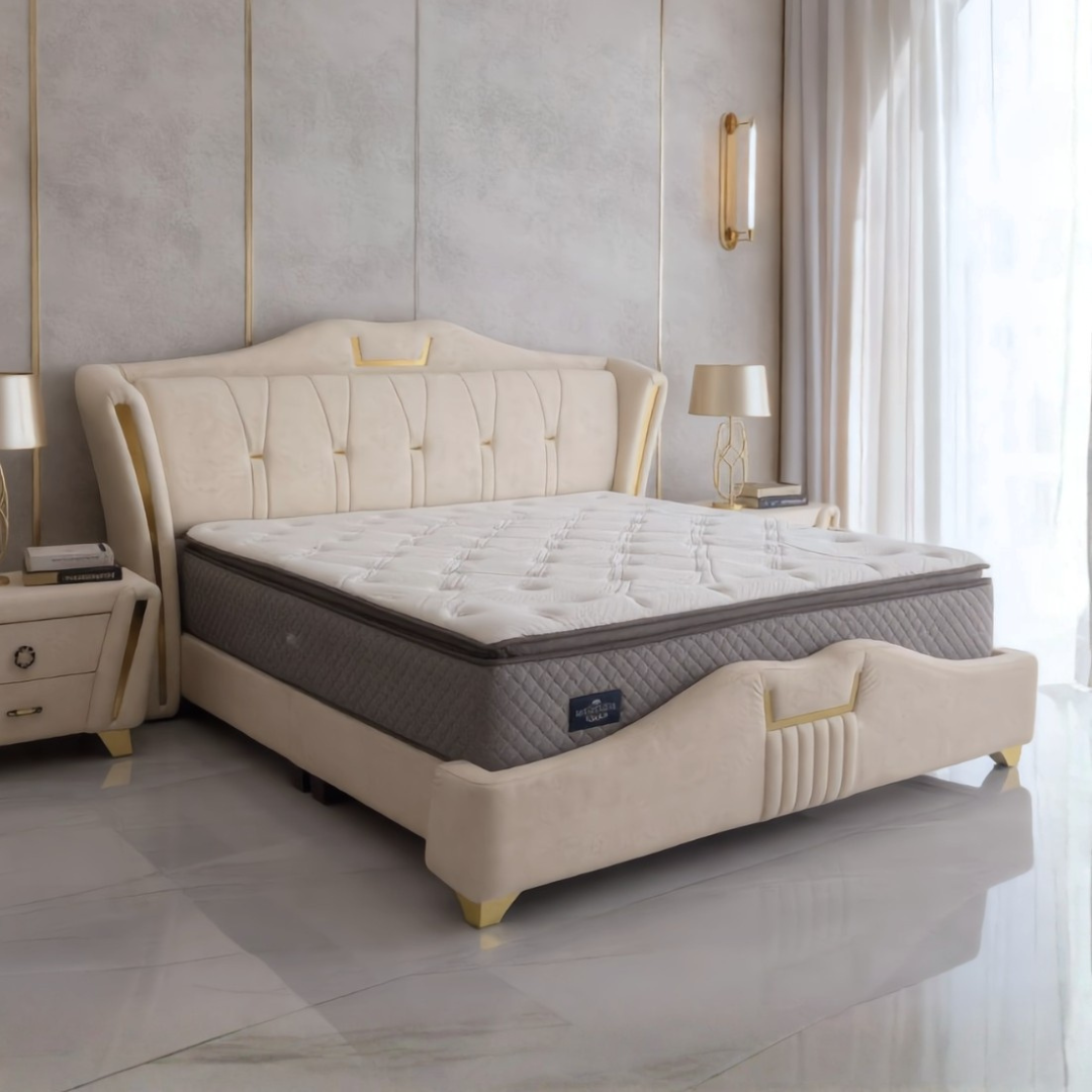 Lenia King/Queen Elegant Bedframe | 142-03