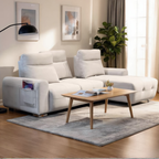 Alessia Pushback L-Shape Sofa | 108-41
