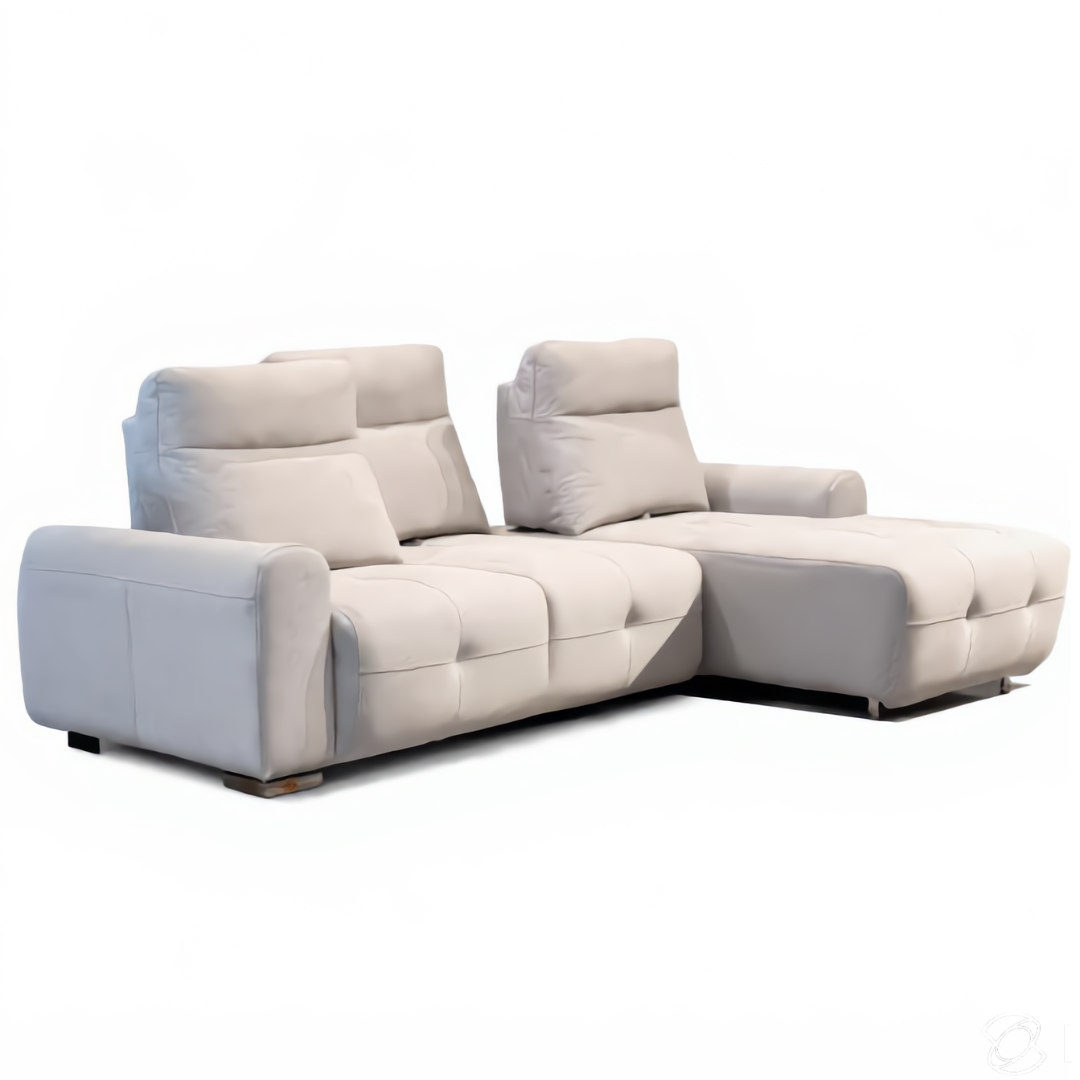 Alessia Pushback L-Shape Sofa | 108-41