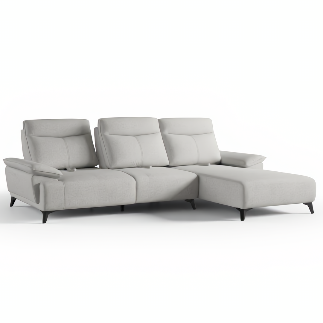 Cassara Push Back L-Shape Sofa | 165-03
