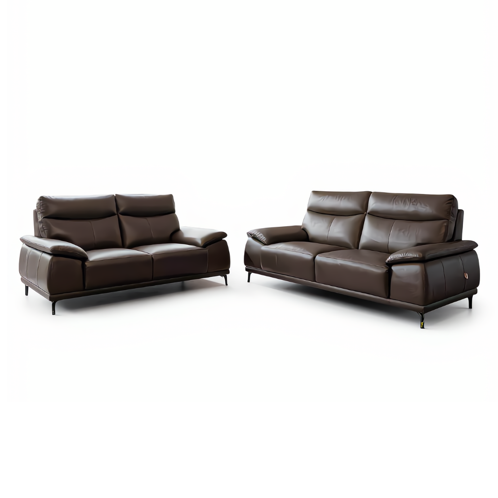 Thomas Leather 2+3 Seaters Sofa Set  | B 55-12