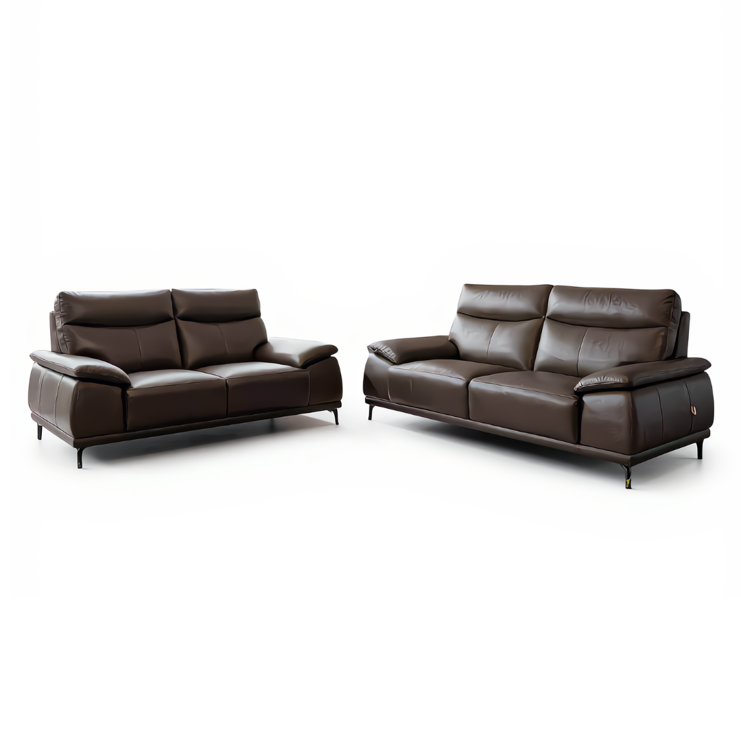 Thomas Leather 2+3 Seaters Sofa Set  | B 55-12