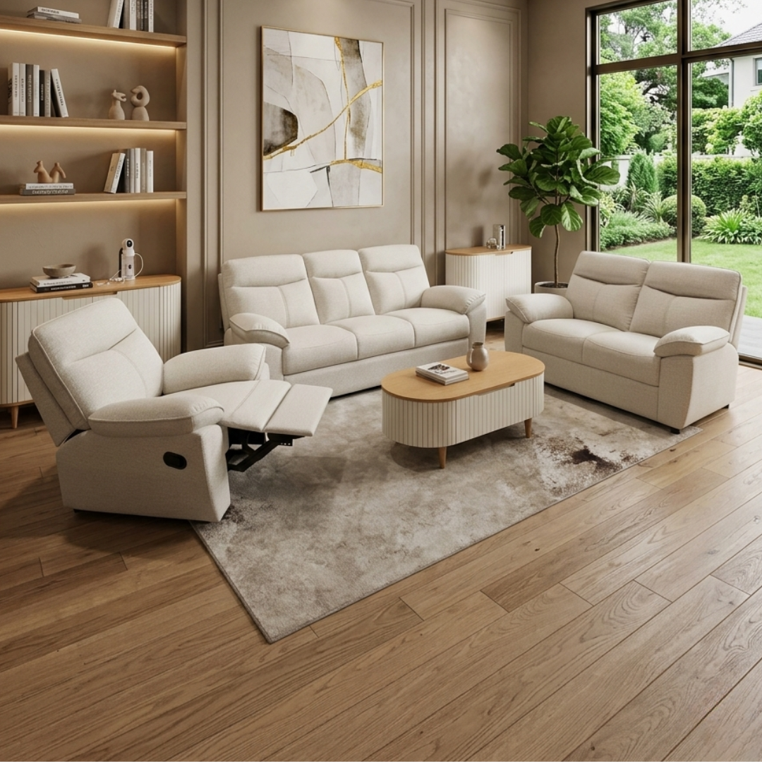 Morrison 1+2+3 Seaters Sofa Set | 165-05