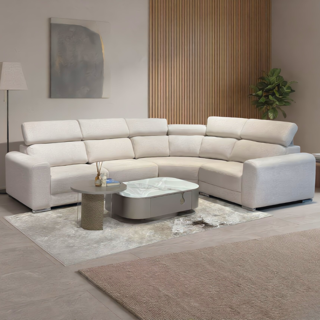 Harper 5 Seater C-Shape Sofa | 108-45