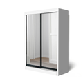 Noura 4x6ft Full Mirror Wardrobe | 140-06