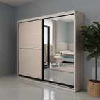 Alexander 8/6/5x8ft Wardrobe in White Beige | 140-39