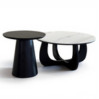 Kairo Duo Coffee Table - Marble + Wood | TJ24