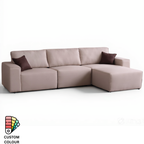 Lewis 3 Seaters Sofa + Ottoman | 108-15