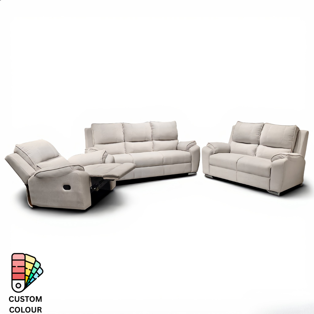 Maverick 1+2+3 Seaters Sofa Set Recliner | 142-49