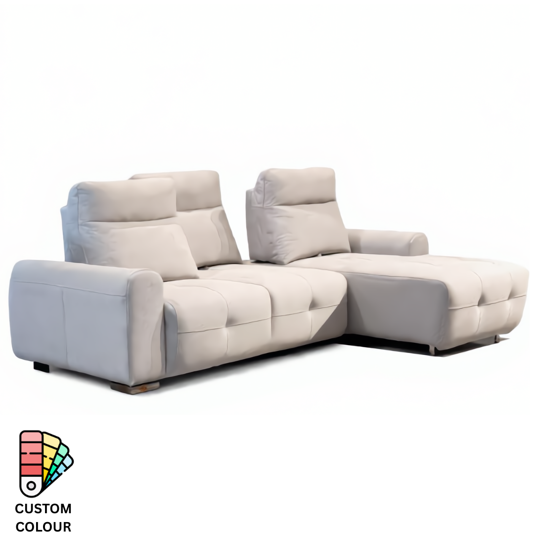 Alessia Pushback L-Shape Sofa | 108-41