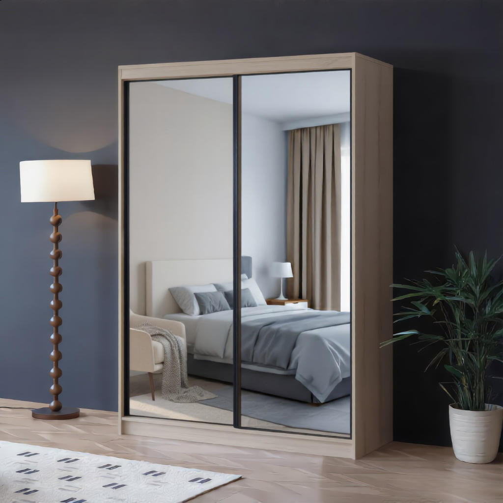 Omnix 4x6ft Full Mirror in Oak | 150-32