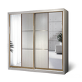 Charlotte 8/6/5x8ft Wardrobe - Half Mirror Door | B 131-13