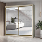 Charlotte 8/6/5x8ft Wardrobe - Full Mirror Door | B 131-15