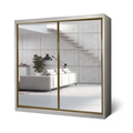 Charlotte 8/6/5x8ft Wardrobe - Full Mirror Door | B 131-15