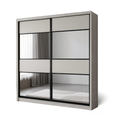 Damiya 8/6x8ft Anti Jump Sliding Doors Wardrobe | 131-31