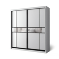 Conrad 8/6/5x8ft Wardrobe - Mid Mirror Door | B 140-16