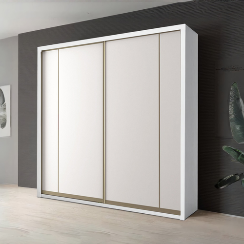 Bennett 8/6/5x8ft Wardrobe - Plain | B22-91 / 140-18
