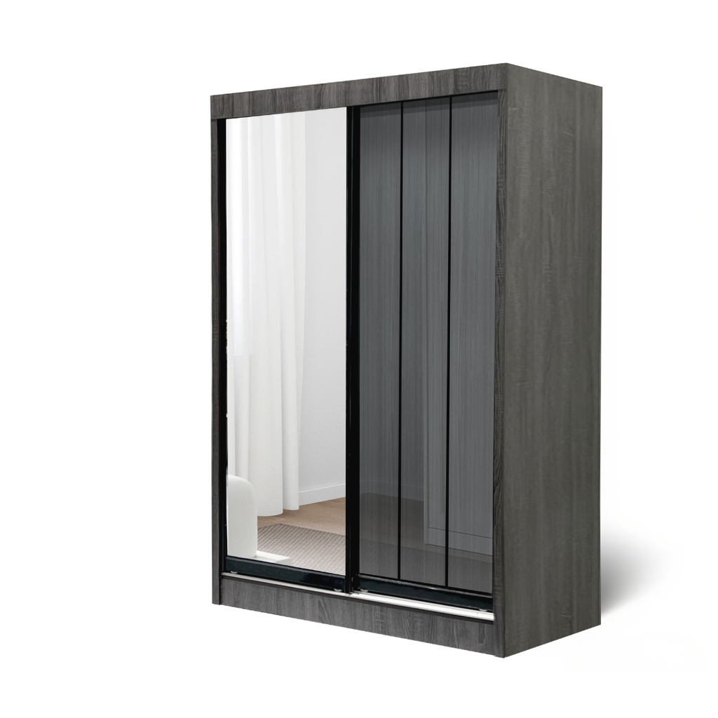 Nolan 4x6ft Full Mirror Wardrobe | 140-02