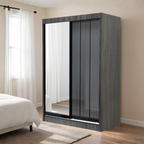 Nolan 4x6ft Full Mirror Wardrobe | 140-02