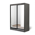 Nolan 4x6ft Full Mirror Wardrobe | 140-06