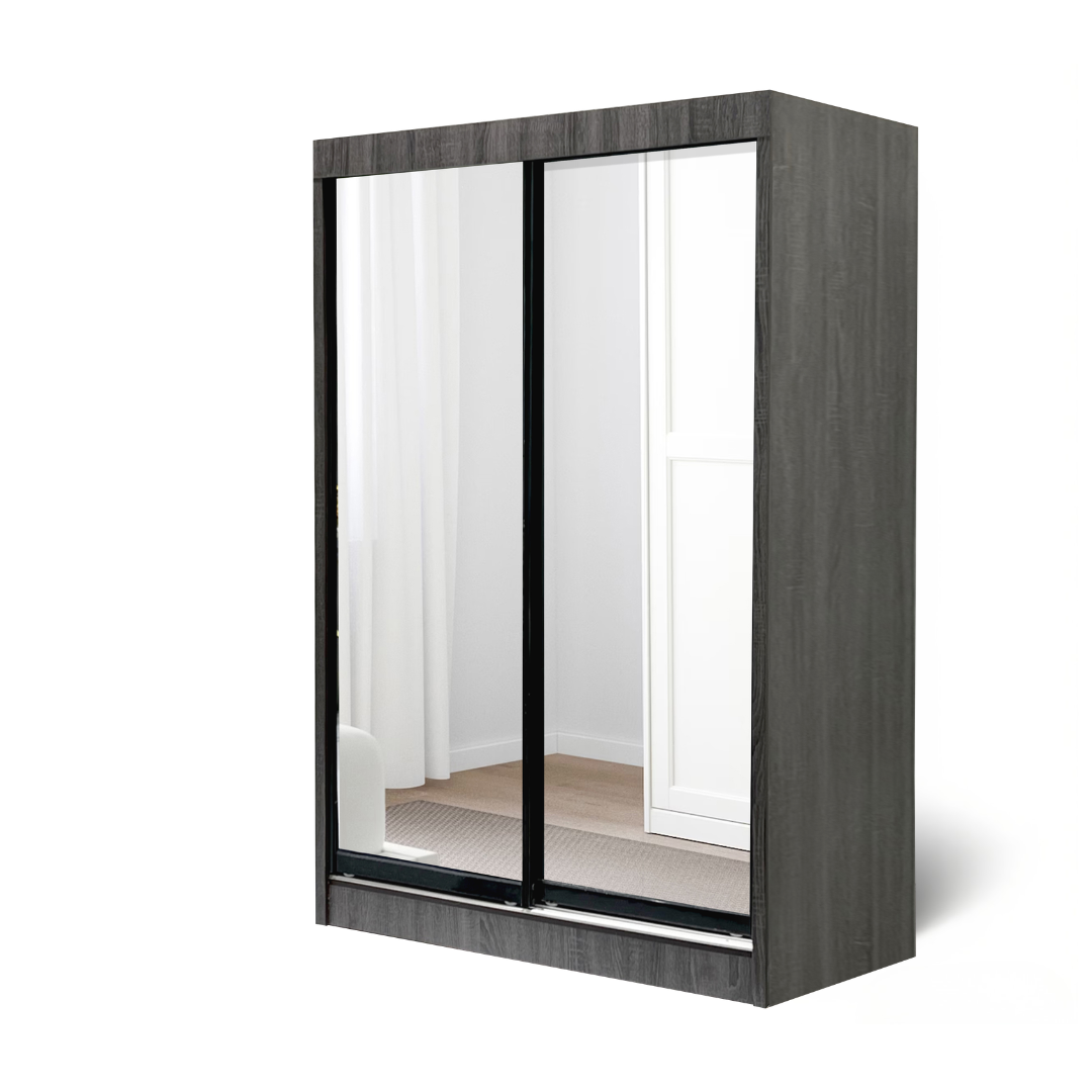 Nolan 4x6ft Full Mirror Wardrobe | 140-06