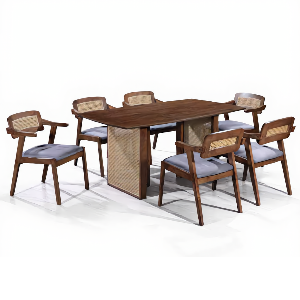 Sabriya 4/6s Rattan Dining Set | 156-79