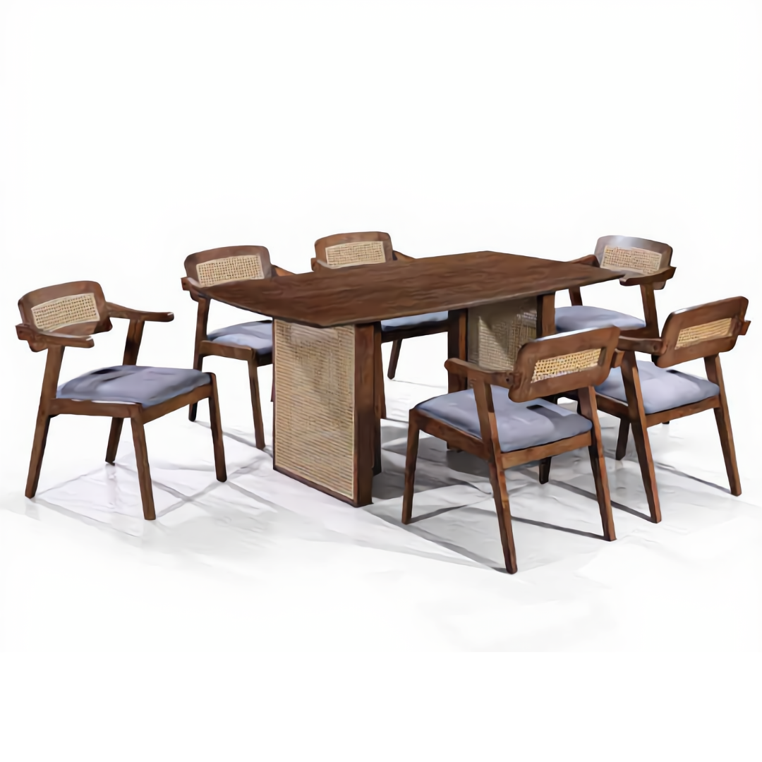 Sabriya 4/6s Rattan Dining Set | 156-79