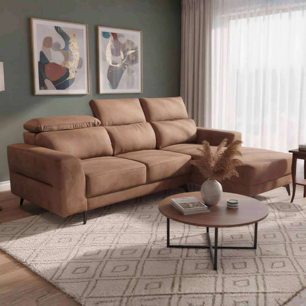 Mayor 3 Seater L-Shape Sofa | 142-27