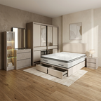 Henry Bedroom Set of 5 - Hydraulic - 6/8x8ft | 129-21 + 22-69