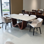 Bellagio 6/8s Marble Dining Set | 126-13