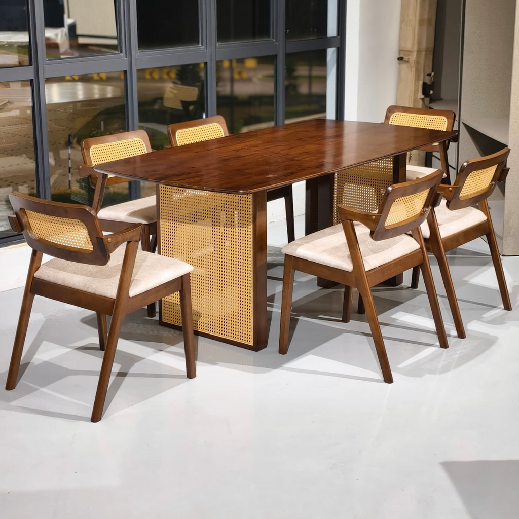 Izzy Rattan Dining Set
