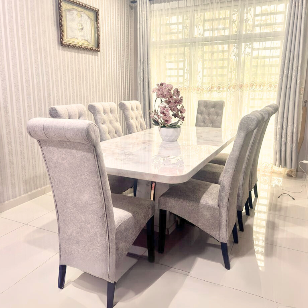 Vincent Marble Dining Set