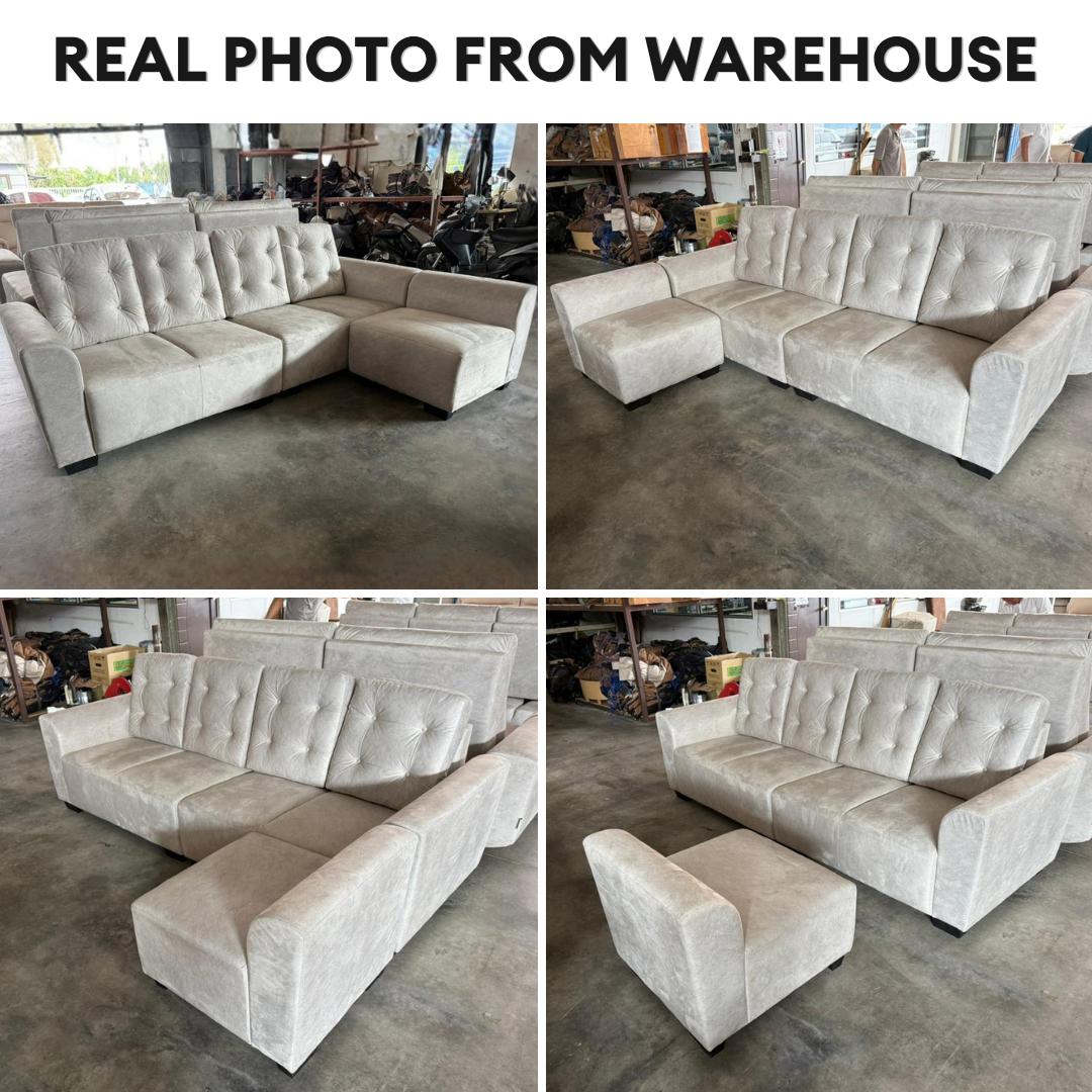 Isaac 4 Seaters + 1 Reversible Chaise Sofa | 151-31