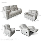 Oliver 1+2+3 Seaters Sofa Set Recliner | 142-49