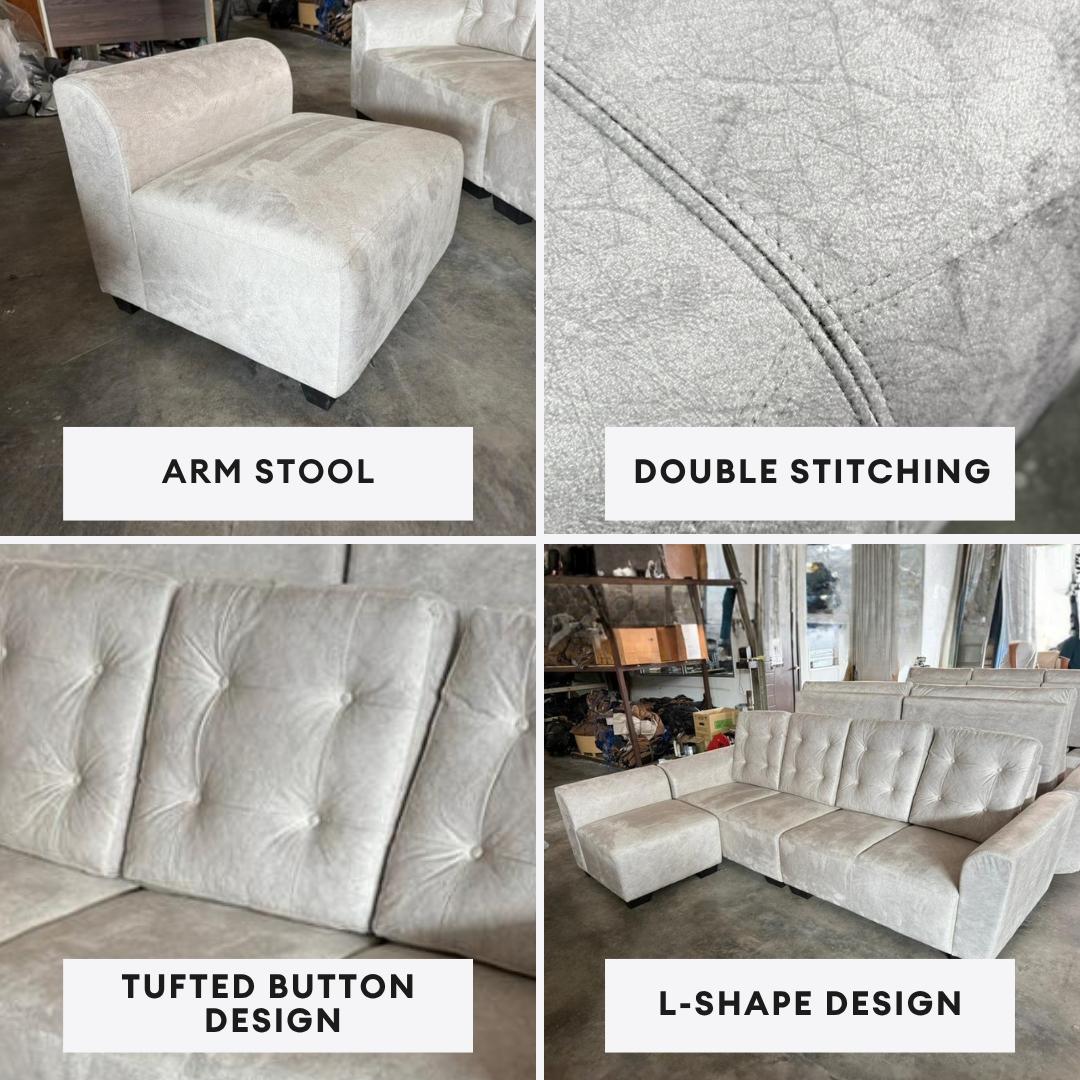 Isaac 4 Seaters + 1 Reversible Chaise Sofa | 151-31