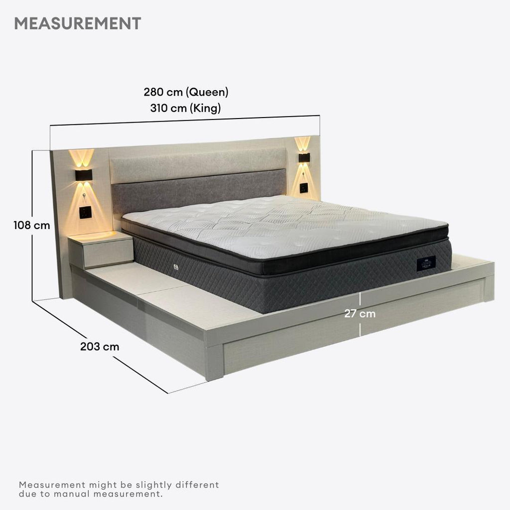 Tatami Bedroom Set of 5 - 8/6x8ft | 131-31 + 131-22