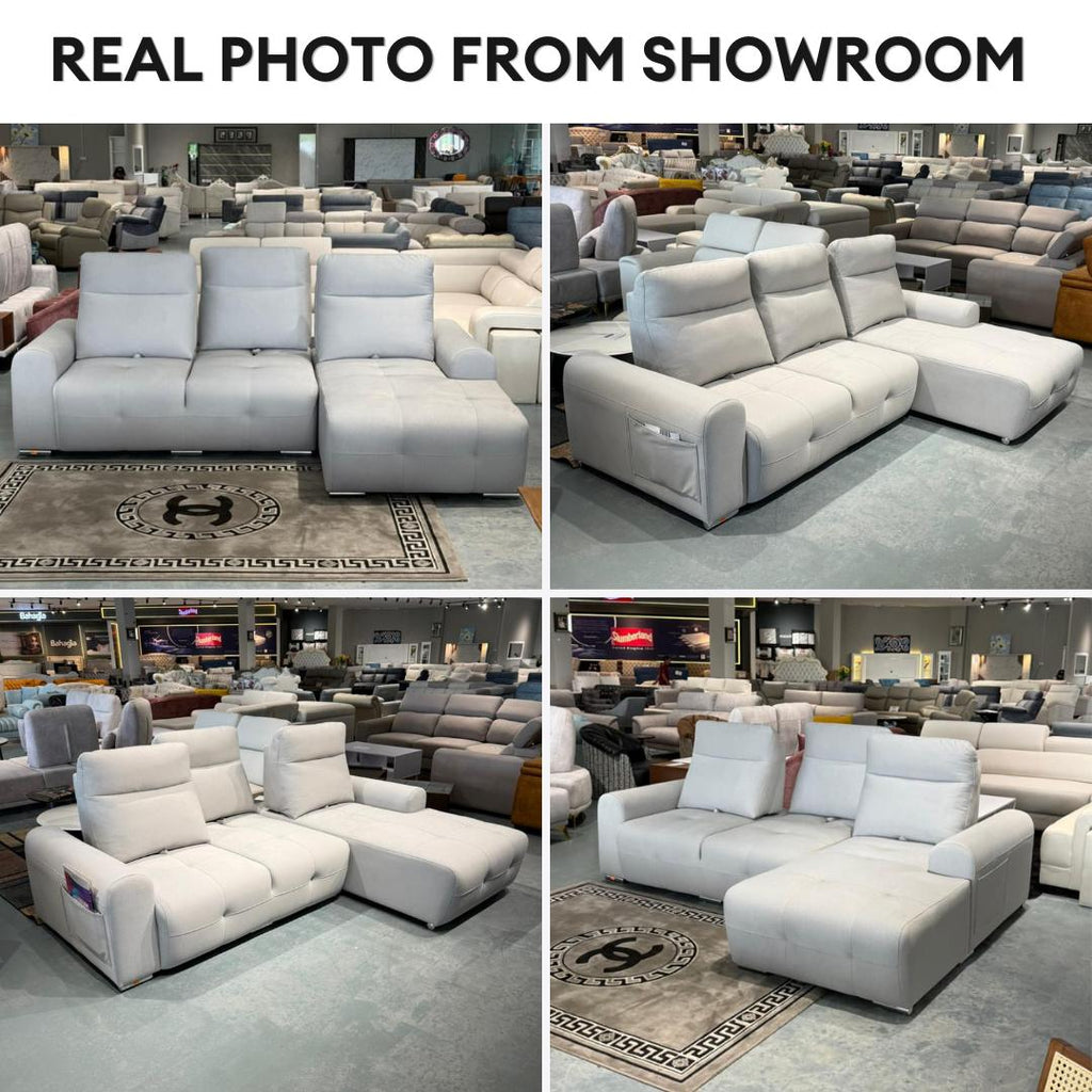 Astral Pushback L-Shape Sofa | 108-41