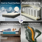 Nano Sleep Plus -  12" Mattress