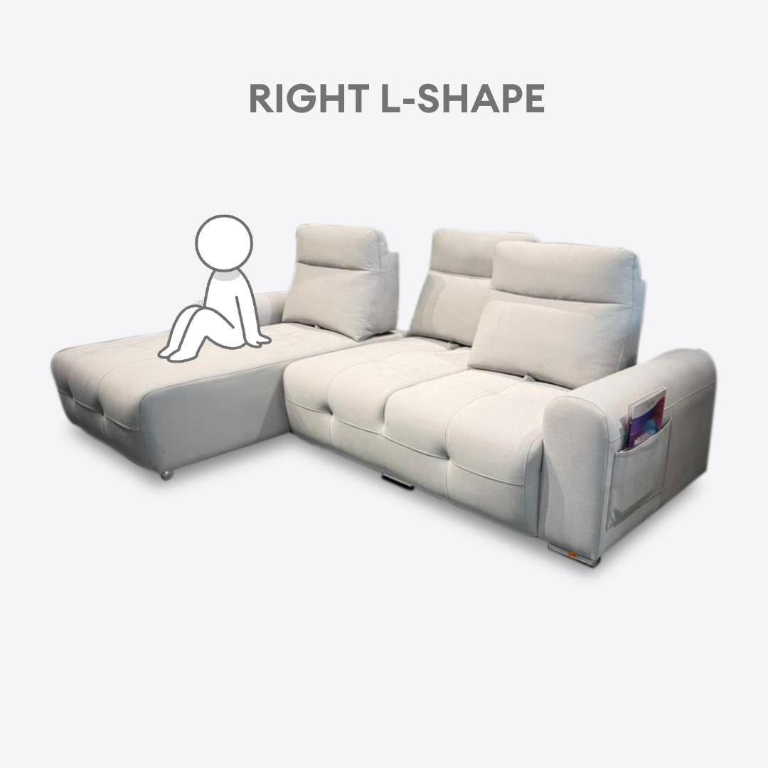 Astral Pushback L-Shape Sofa | 108-41