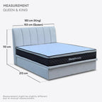 Nuvia King/Queen Hydraulic Storage Bedframe | 162-11