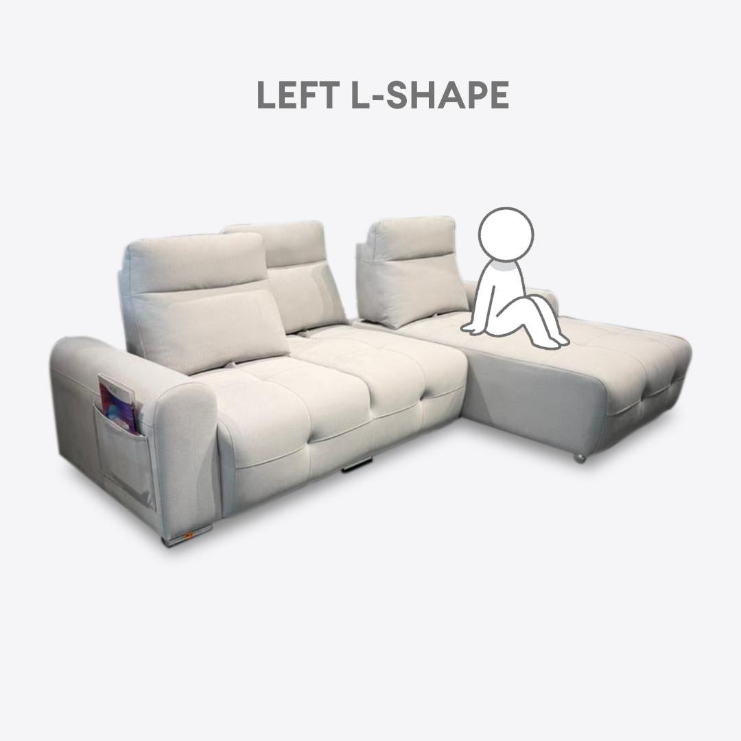 Astral Pushback L-Shape Sofa | 108-41