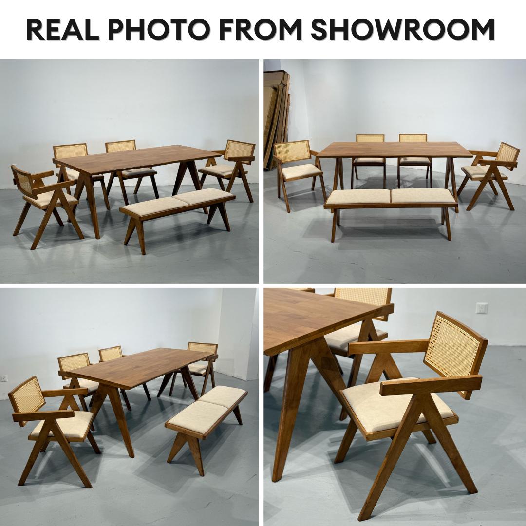 Crafts 4/6/8s Wooden Dining Set | 156-45