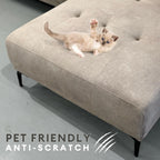 Cassian Pushback L-Shape Sofa | 151-10 / 151-20