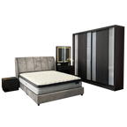 Emmer Bedroom Set of 5 - 6/8x8ft | 142-20 +138-12