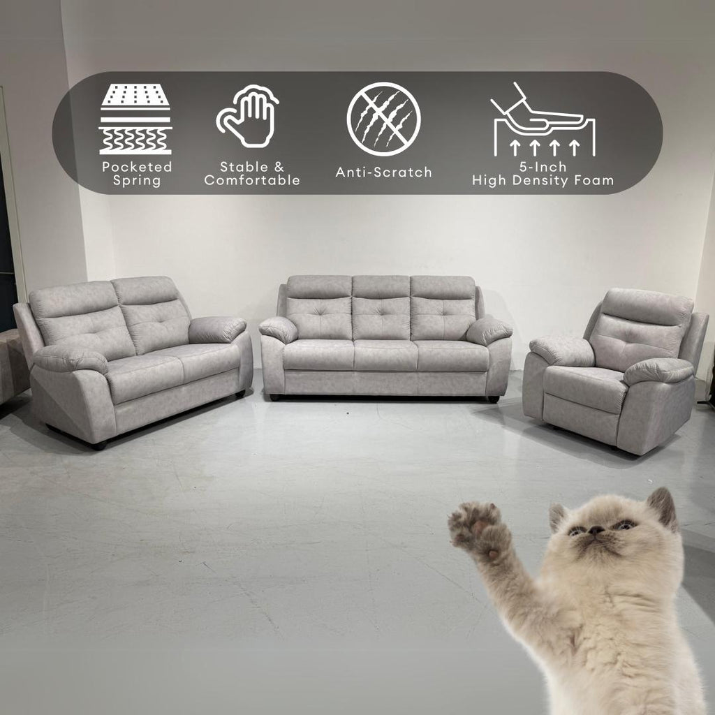 Montierre 1+2+3 Seaters Sofa Set | 156-41