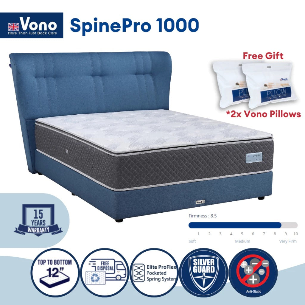 Vono SpinePro 1000 Mattress (Tilam Vono)