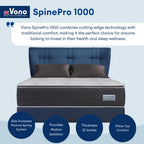 Vono SpinePro 1000 Mattress (Tilam Vono)