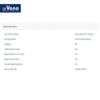 Vono SpinePro 500 Mattress (Tilam Vono)
