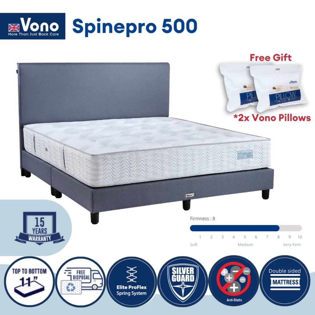 Vono SpinePro 500 Mattress (Tilam Vono)